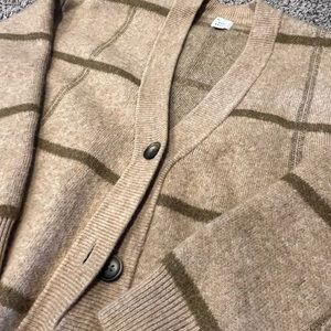 Womens button sweater